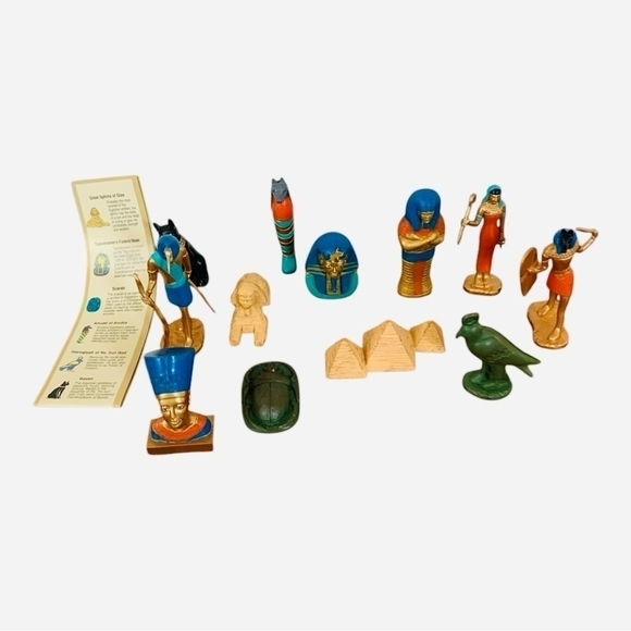 Mini Figurines Set 12x The Ancient Egypt Toob Mini Figures by Safari Ltd - Picture 5 of 5